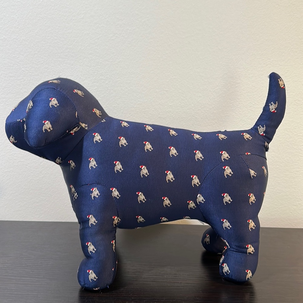 RARE Crewcuts Silk Plush Dog Christmas J. Crew